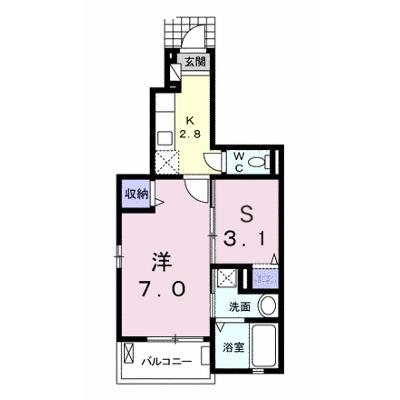 ＧｒｅｅｎＬｉｆｅ 103【管理NO：1-023600301-01030】 ★家具家電は申し込み後に搬入します★の物件画像