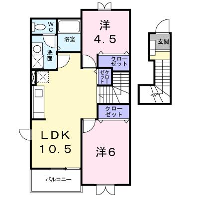 キャピタル広瀬　Ⅲ 203【管理NO：1-010599402-02030】 ★家具家電は申し込み後に搬入します★の物件画像