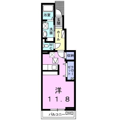 ベルサピーⅤ 102【管理NO：1-023817601-01020】 ★家具家電は申し込み後に搬入します★の物件画像