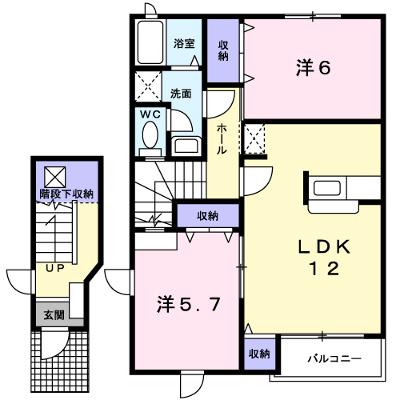 セントラル・ケイＡ棟 201【管理NO：1-012351301-02010】の物件画像
