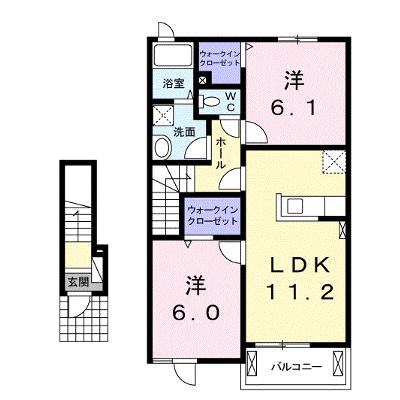 ブローテＫＳⅠ 203【管理NO：1-021850101-02030】の物件画像