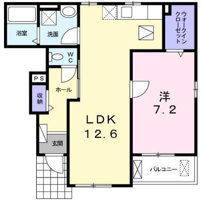 イーハトーブ　Ⅰ 102【管理NO：1-020030301-01020】 ★家具家電は申し込み後に搬入します★の物件画像