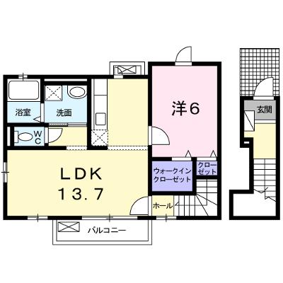 ノベルティーあさひ　Ｃ 204【管理NO：1-019120101-02040】 ★家具家電は申し込み後に搬入します★の物件画像