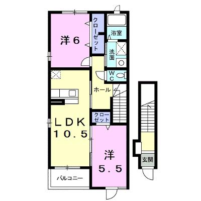 リマージュ・ケイ 201【管理NO：1-016388901-02010】の物件画像