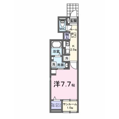 リヴェールＳ 102【管理NO：1-027952101-01020】 ★家具家電は申し込み後に搬入しますの物件画像