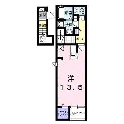 Ａｎｅｌａ（アネラ） 205【管理NO：1-028617201-02050】 ★家具家電は申し込み後に搬入します★の物件画像