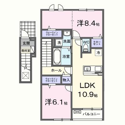 シエルグランデ 202【管理NO：1-028525901-02020】 ★家具家電は申し込み後に搬入します 2026年10月上旬入居可能の物件画像