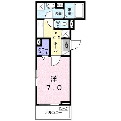 ヴィラ柏木Ⅱ 201【管理NO：1-025465402-02010】 ★家具家電は申し込み後に搬入します★ ★2026年10月上旬入居可能★の物件画像