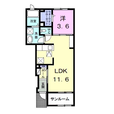 セルバ・セレッソ 103【管理NO：1-024825001-01030】 ★家具家電は申し込み後に搬入します★の物件画像