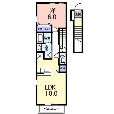 サン　ホライズン　ガーデン 202【管理NO：1-014212501-02020】 ★家具家電は申し込み後に搬入しますの物件画像