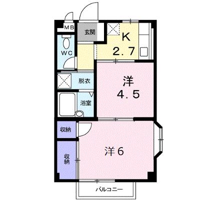 エルディムＫ 101【管理NO：1-004254501-01010】 ★家具家電は申し込み後に搬入します★の物件画像