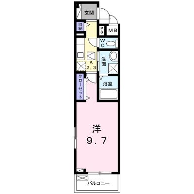 アリエッタ福室Ｍ 105【管理NO：1-027028701-01050】 ★家具家電は申し込み後に搬入します★の物件画像