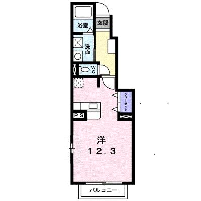 ルポゼ　Ⅰ 103【管理NO：1-017945001-01030】 ★家具家電は申し込み後に搬入します★の物件画像