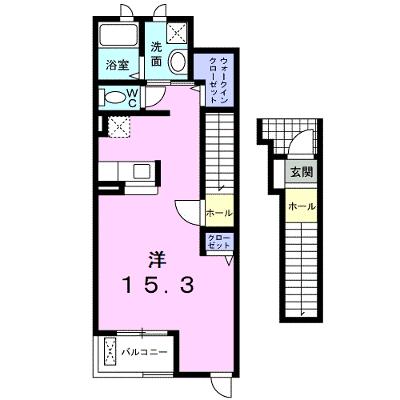 ハニーグレイス 203【管理NO：1-013498601-02030】の物件画像