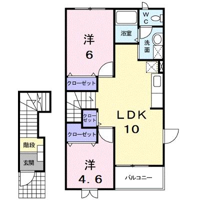 Ｐｌｅａｓａｎｔ・ＭⅡ 203【管理NO：1-011613401-02030】の物件画像