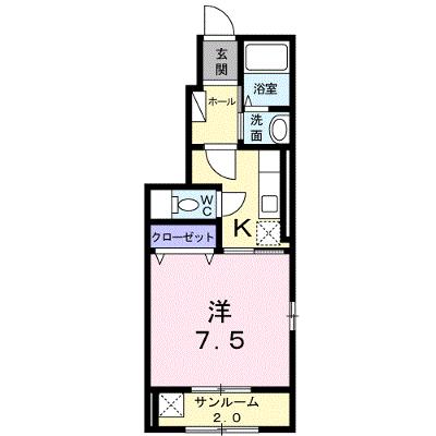 ル・エラブル中央 101【管理NO：1-024357901-01010】 ★家具家電は申し込み後に搬入します★の物件画像