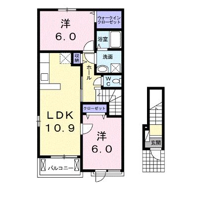 ピーメイルＡ 201【管理NO：1-022136301-02010】 ★家具家電は申し込み後に搬入します★の物件画像