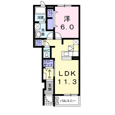 アルドールＫ・Ｍ 102【管理NO：1-013965501-01020】 ★家具家電は申し込み後に搬入します★の物件画像
