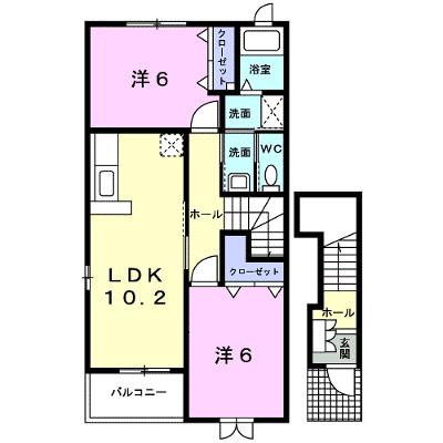 エクセラン・メゾンＢ 201【管理NO：1-013580502-02010】 ★家具家電は申し込み後に搬入します★の物件画像