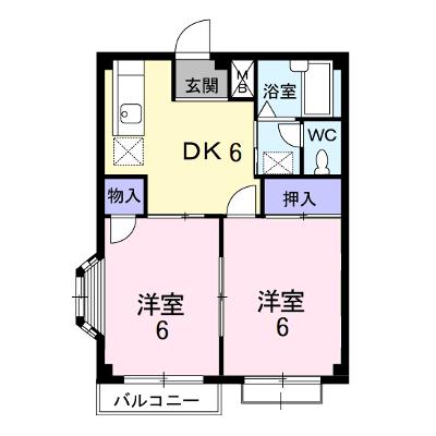 オンワードスズキ 204【管理NO：1-003680901-02040】 ★家具家電は申し込み後に搬入します★の物件画像