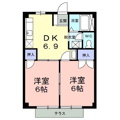 ニューシティ一森　Ⅰ 103【管理NO：1-003141801-01030】 2026年08月中旬入居可能の物件画像