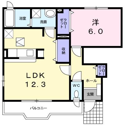 ティアラＢ 101【管理NO：1-013191802-01010】 ★家具家電は申し込み後に搬入します★の物件画像