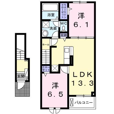 杜の風　人来田 204【管理NO：1-027010901-02040】 ★家具家電は申し込み後に搬入します★の物件画像