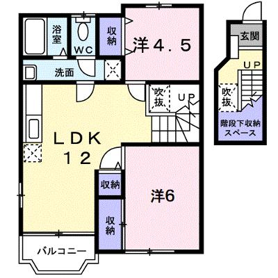 グラシアスＣ 203【管理NO：1-007689201-02030】 ★家具家電は申し込み後に搬入しますの物件画像