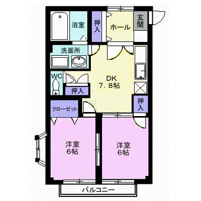 アビタシオンＫ’ｓ 103【管理NO：1-007019601-01030】 ★家具家電は申し込み後に搬入します★の物件画像