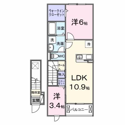 ノア・メゾン 203【管理NO：1-028700301-02030】 ★家具家電は申し込み後に搬入します★ ★2026年10月上旬入居可能★の物件画像