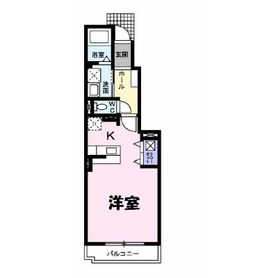 カーサ・フローラ 104【管理NO：1-014672301-01040】 2026年07月中旬入居可能の物件画像