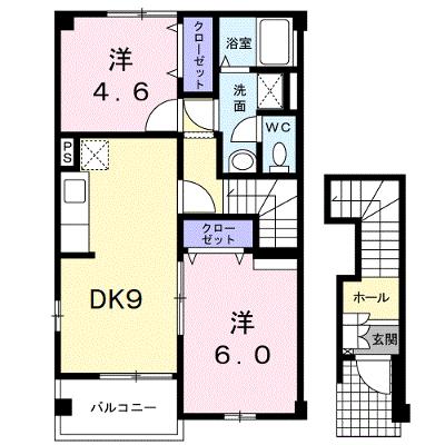 マイ・ポートⅠ 201【管理NO：1-013016301-02010】 ★家具家電は申し込み後に搬入しますの物件画像