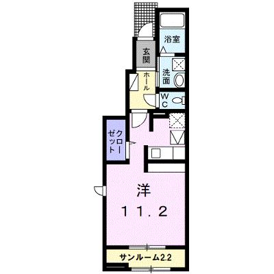 メイプル　ジェルメＡ 105【管理NO：1-025247501-01050】 ★家具家電は申し込み後に搬入します★の物件画像