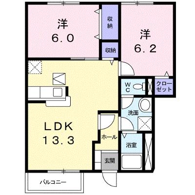 ウエスト　ヴィル　ヌーヴⅠ 103【管理NO：1-013648501-01030】 ★家具家電は申し込み後に搬入します★の物件画像