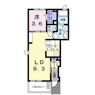 ウィステリア一佳Ⅰ 101【管理NO：1-025315901-01010】 ★家具家電は申し込み後に搬入します★の物件画像