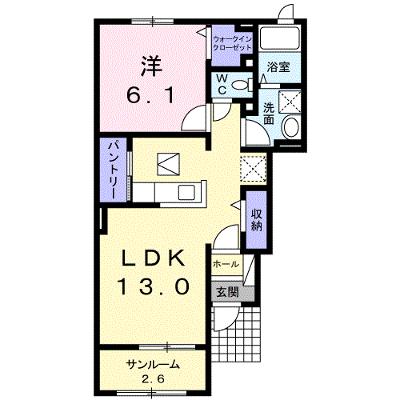 グレースリンクＡ 102【管理NO：1-023429201-01020】 ★家具家電は申し込み後に搬入します★の物件画像