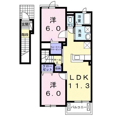 ガーデンヒル・キブネⅡ 202【管理NO：1-022155102-02020】 ★家具家電は申し込み後に搬入しますの物件画像