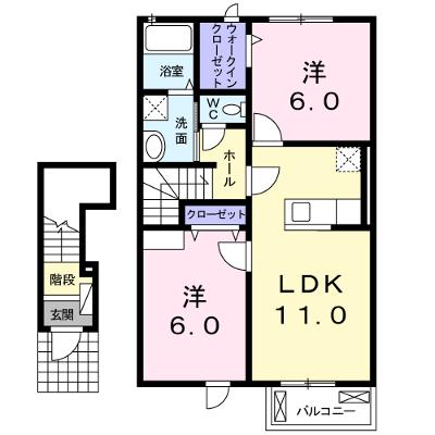 ル・リアンＡ 202【管理NO：1-018538701-02020】 ★家具家電は申し込み後に搬入します★の物件画像