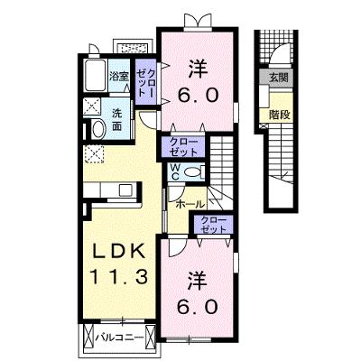 ガーデンハウスマイアミＡ 201【管理NO：1-015725601-02010】 ★家具家電は申し込み後に搬入します★の物件画像