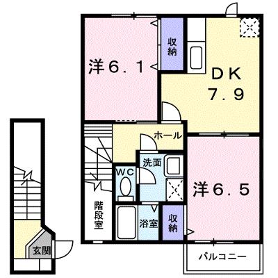 スカイフィールドα 203【管理NO：1-007672801-02030】 ★家具家電は申し込み後に搬入します★の物件画像