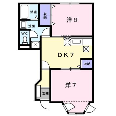 グリーンウォールズＢ棟 102【管理NO：1-007076702-01020】 ★家具家電は申し込み後に搬入しますの物件画像