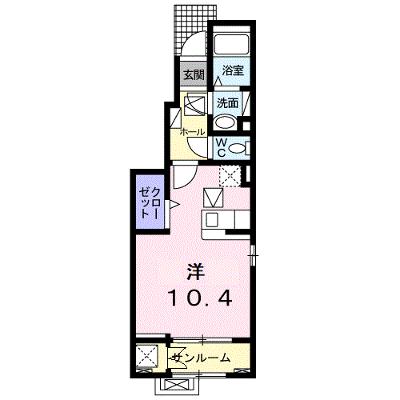 さくら 101【管理NO：1-026679401-01010】 ★家具家電は申し込み後に搬入します★の物件画像