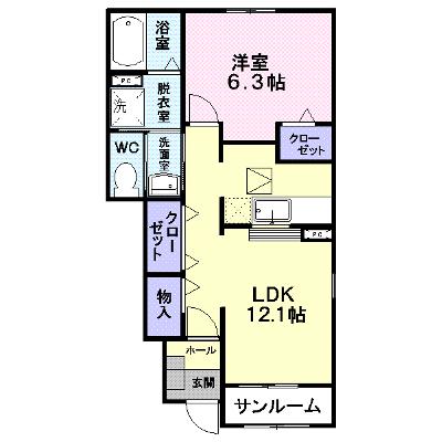 アムール　モコ 103【管理NO：1-014803801-01030】 ★家具家電は申し込み後に搬入します 2026年07月下旬入居可能の物件画像