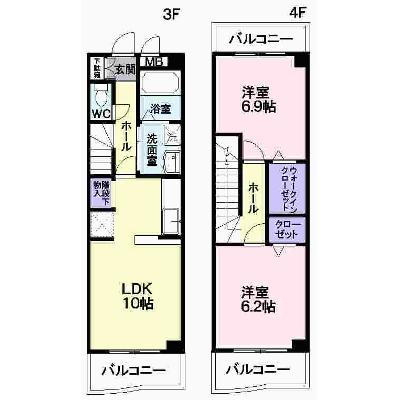 アビタシオンⅡ 305【管理NO：1-013442001-03050】 ★家具家電は申し込み後に搬入します★ ★2026年12月上旬入居可能★の物件画像