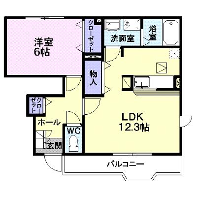 ｄｅａ（デーア） 102【管理NO：1-013271201-01020】 ★家具家電は申し込み後に搬入しますの物件画像