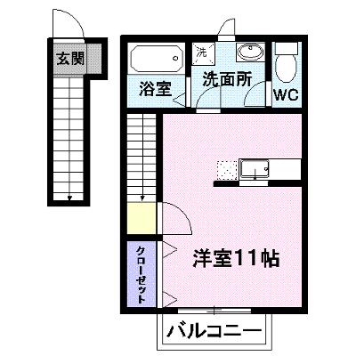 モンターニャ　パセオ 202【管理NO：1-012272001-02020】 ★家具家電は申し込み後に搬入しますの物件画像