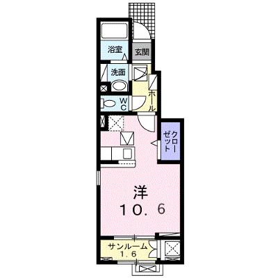 ソルナシエンテ　イースト 103【管理NO：1-028064801-01030】 ★家具家電は申し込み後に搬入します★の物件画像