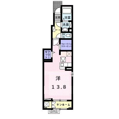 メゾン　ド　ユタイ　Ⅱ 101【管理NO：1-026028102-01010】 ★家具家電は申し込み後に搬入します 2026年07月中旬入居可能の物件画像