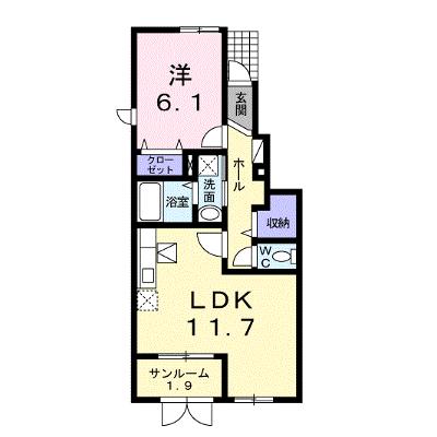 ミルローズ　Ｙ 105【管理NO：1-020279101-01050】 ★家具家電は申し込み後に搬入します★の物件画像