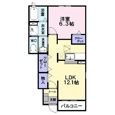 ボニ－トＢ 103【管理NO：1-014154102-01030】 ★家具家電は申し込み後に搬入しますの物件画像